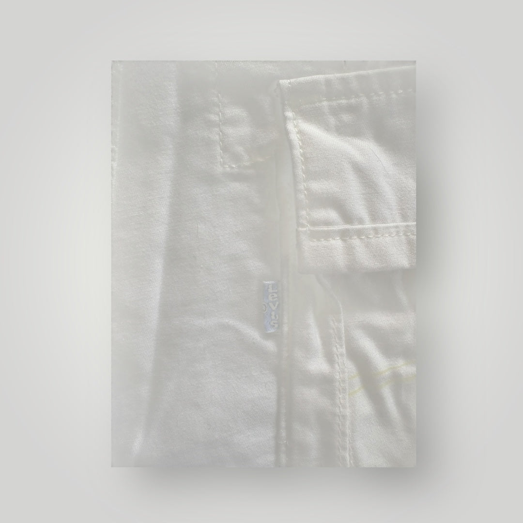Custom Vintage White Levi’s X Louis Vuitton Cargo Jorts ( 38” Waist )