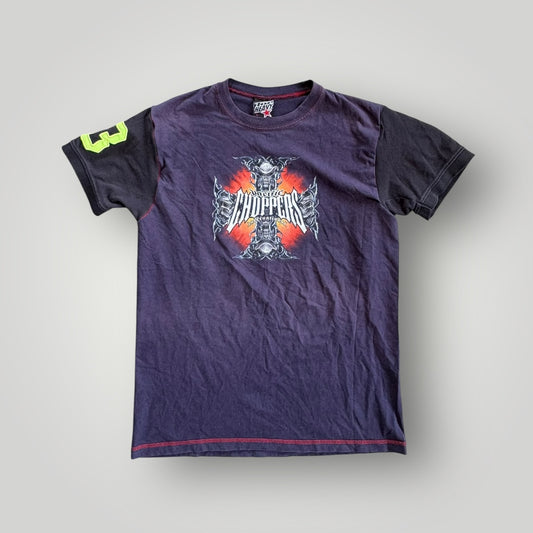 West Coast Choppers X Beverly Hills Polo Club Tee ( Size Large )